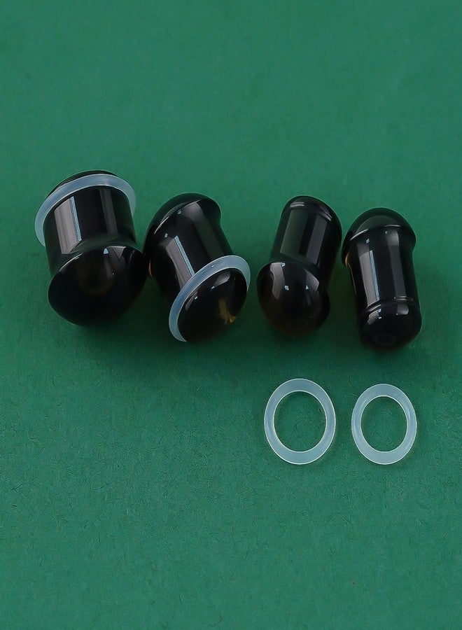 TBOSEN Precise Dimensions Set Color Acrylic O-Ring Ear Plugs Tunnels Gauges Stretcher Piercings Kit - Image 2